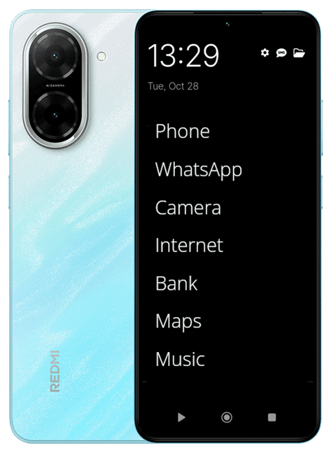 modelo focusphone azul modelo focusphone azul